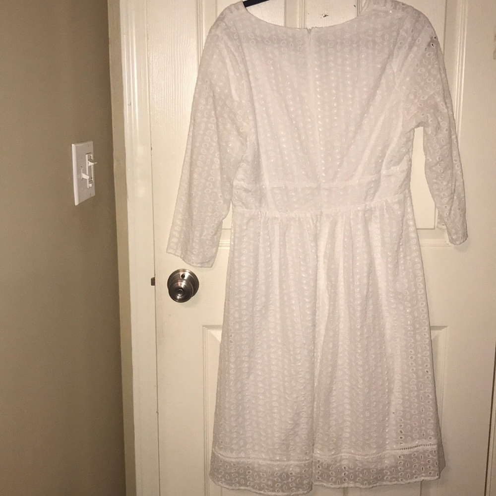 Eyelet dress